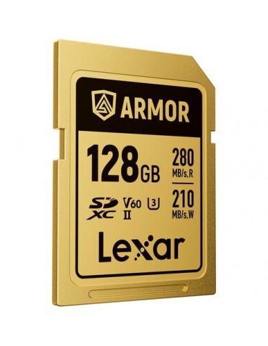 Lexar 128GB ARMOR GOLD UHS-II SDXC V60