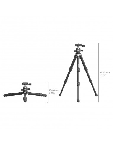 SmallRig 5026 Kit treppiede tascabile...