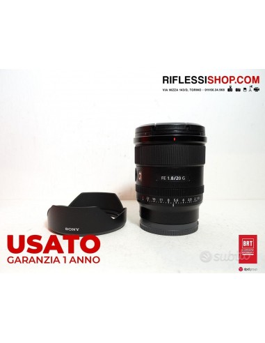 Sony FE 20mm f/1.8 G (SEL20F18G) - USATO