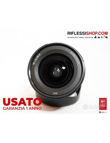 Sony FE 20mm f/1.8 G (SEL20F18G) - USATO
