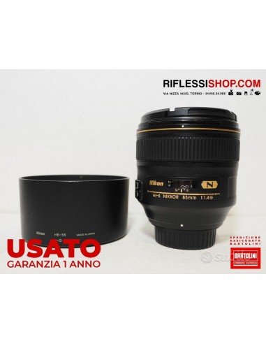 Nikon AF-S 85mm f/1.4G - USATO