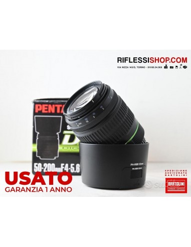 Pentax SMC DA 50-200mm f/4-5.6 ED -...
