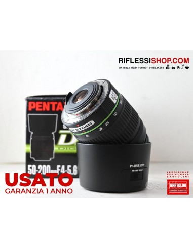 Pentax SMC DA 50-200mm f/4-5.6 ED -...