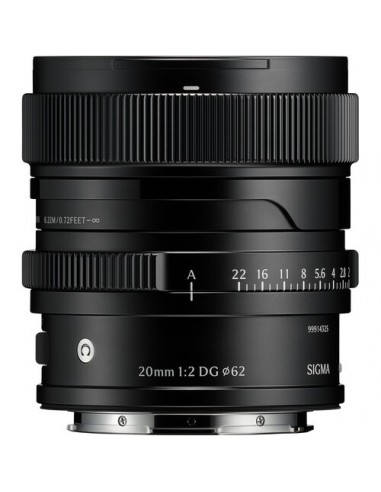 Sigma 20mm f/2 DG DN C Serie I - Nero...