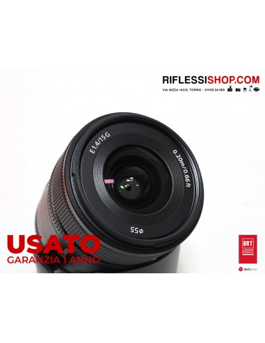 Sony E 15mm f/1.4 G (SEL15F14G) - USATO