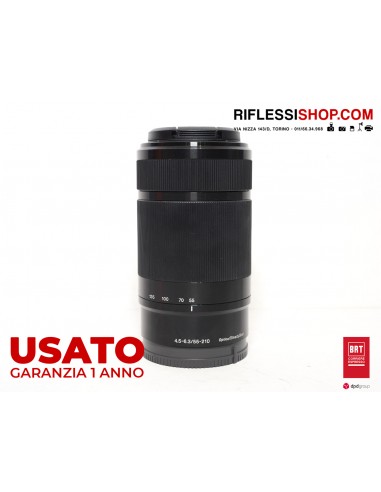 Sony E 55-210mm f/4.5-6.3 OSS nero...
