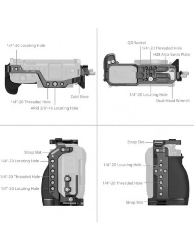 SmallRig 5467 cage per Nikon ZR