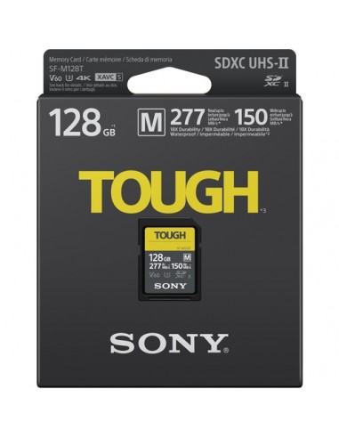Sony SD 128gb SF-M Tough (R277MB/s* e... Sony SD 128gb SF-M Tough (R277MB/s* e...