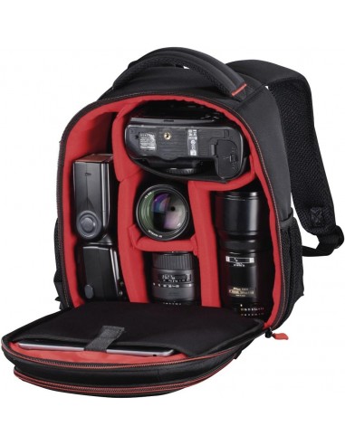 Hama Zaino Miami 150 - Nero/Rosso Hama Zaino Miami 150 - Nero/Rosso