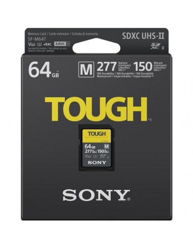 Sony SD 64gb SF-M Tough (R277MB/s* e... Sony SD 64gb SF-M Tough (R277MB/s* e...