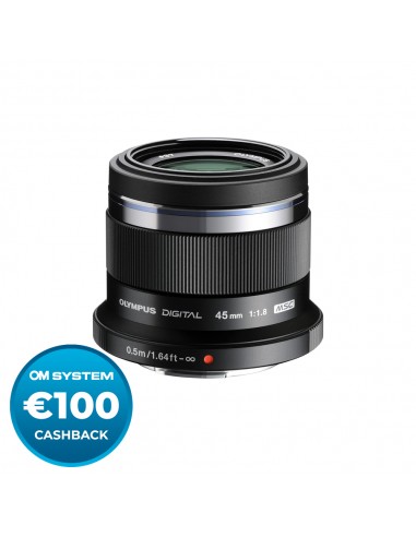Olympus M.Zuiko Digital 45mm f/1.8 Nero