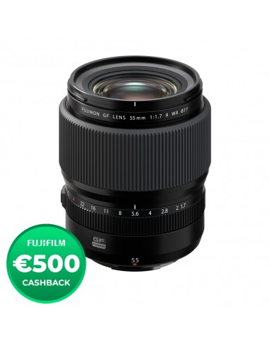Fujifilm GF 55mm f/1.7 R WR