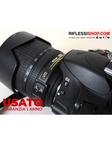 Nikon D3200 + 18-105mm f/3.5-5.6 G ED...