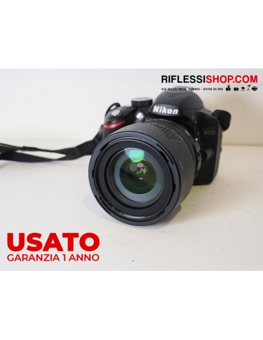 Nikon D3200 + 18-105mm f/3.5-5.6 G ED...