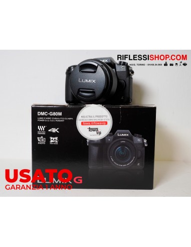 Panasonic Lumix G80 + 12-60mm - USATO