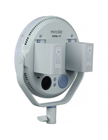 Nanlite miro 60c Led RGB rotondo 60W...