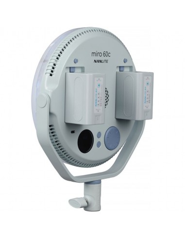 Nanlite miro 60c Led RGB rotondo 60W...