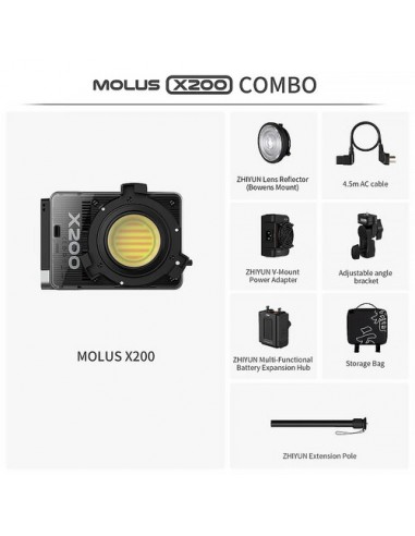 Zhiyun Molus X200 Led Bi-Color Combo Kit