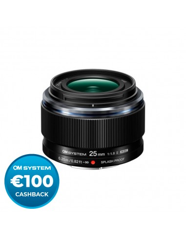 OM System M.Zuiko Digital 25mm f/1.8 II