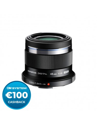 Olympus M.Zuiko Digital 45mm f/1.8 Nero