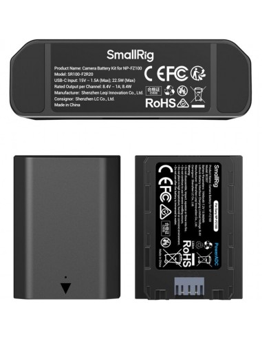 SmallRig 5483 kit caricabatterie e...