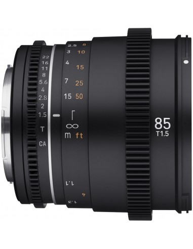 Samyang 85mm T1.5 VDSLR MK II Sony...