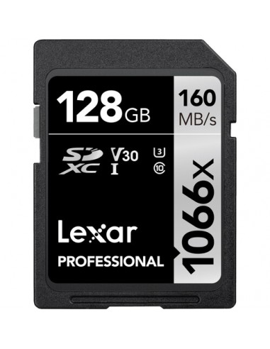 Lexar SDXC 128GB 1066x (R160MB/s -...