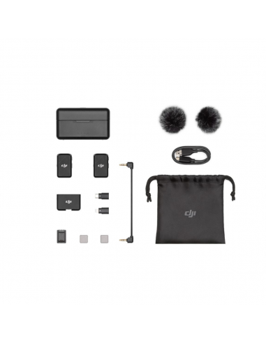 DJI MIC (1 ricevitore + 2 trasmettitori)