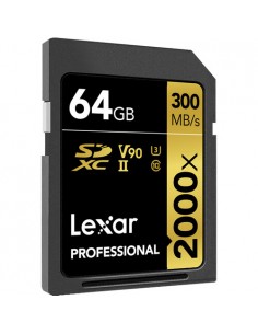 Lexar SDXC UHS-II V90 64GB...
