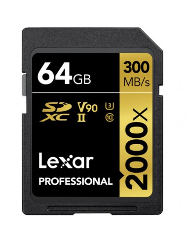Lexar SDXC UHS-II V90 64GB 2000x