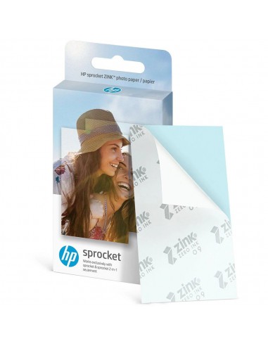 HP Carta fotografica autoadesiva per...