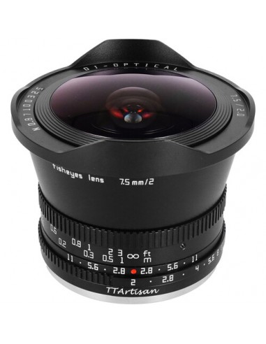 TTArtisan 7,5mm f/2 Fisheye + ND1000...