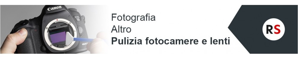 Pulizia fotocamera e lenti