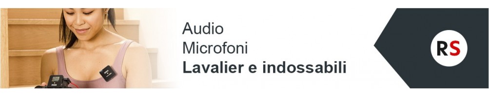 Microfoni lavalier e indossabili | Riflessishop.com