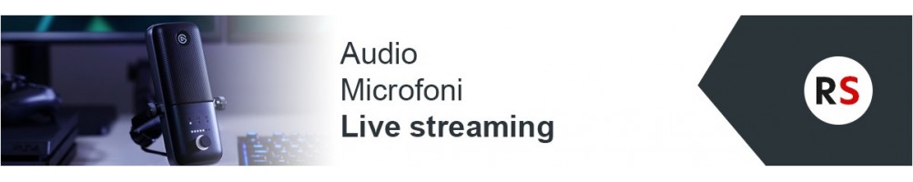 Microfoni live streaming | Riflessishop.com