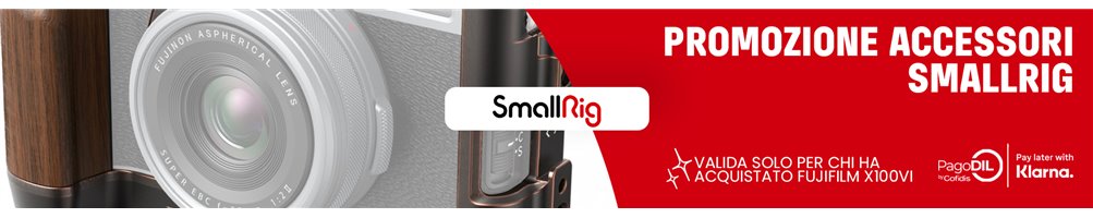 Promozione accessori SmallRig per Fujifilm X100VI | Riflessishop.com