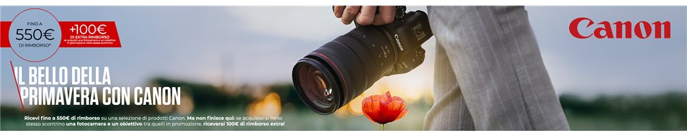Canon Spring Cashback 2025 | Riflessishop.com