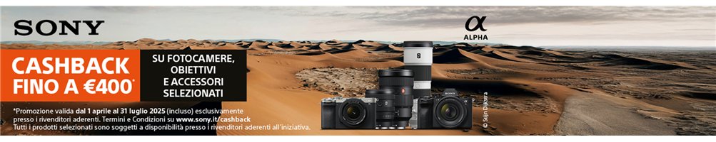 Sony Summer Cashback 2025 | Riflessishop.com