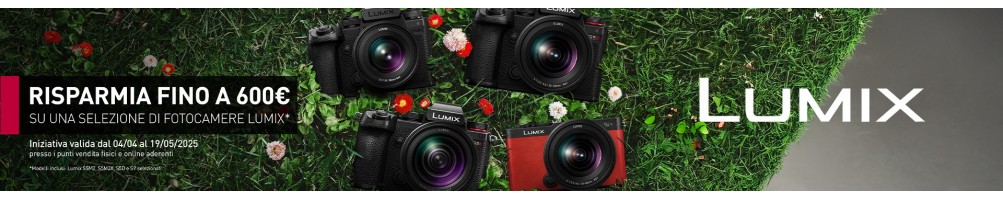 Panasonic offerte di Primavera Lumix S (04/04 - 19/05) | Riflessishop.com
