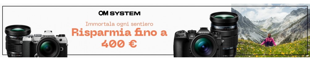 Cashback OM System (24/04 - 01/06) | Riflessishop.com