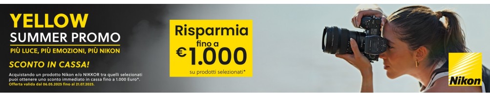Nikon Yellow Summer (06/05 - 21/07) | Riflessishop.com