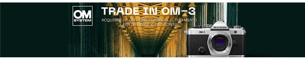 Super valutazione usato OM System OM-3 (19/06 - 17/08) | Riflessishop.com