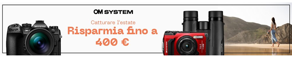 Cashback OM System (19/06 - 17/08) | Riflessishop.com