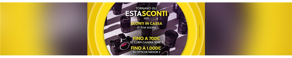 Nikon Estasconti (29/08 - 29/09) | Riflessishop.com