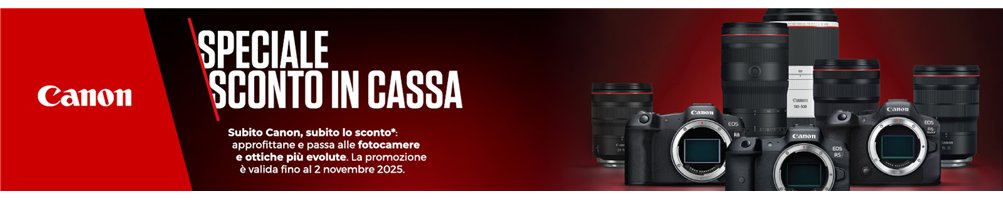 Canon sconto in cassa (16/09 - 02/11) | Riflessishop.com