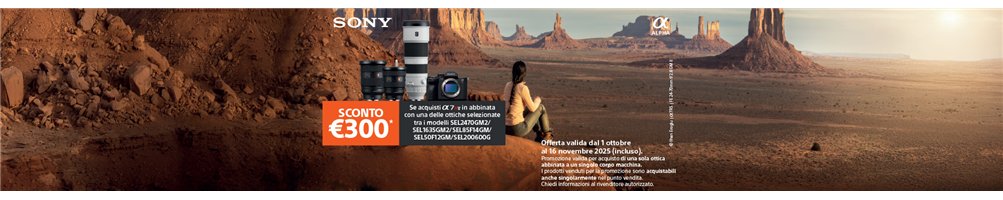 Bundle Sony A7RV + Ottica (01/10 - 16/11) | Riflessishop.com