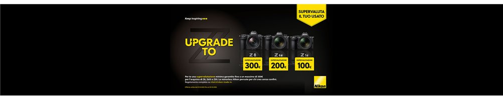 Nikon Upgrade To Z (01/10 - 29/10) | Riflessishop.com