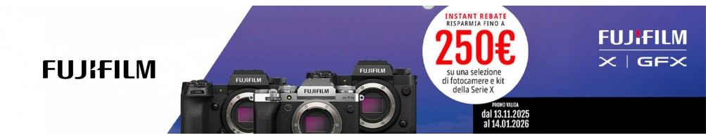 Sconto in cassa Fujifilm (13/11 - 14/01) | Riflessishop.com