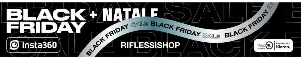 Insta360 Black Friday e Natale (20/11 - 02/01) | Riflessishop.com
