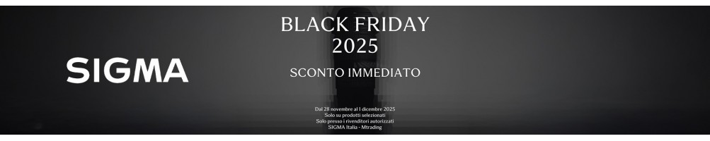 Sigma Black Friday (28/11 - 01/12)